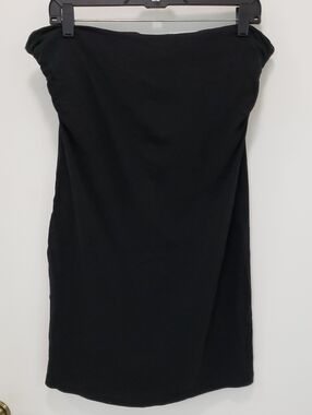 h&m black tube dress H&M Black Maxi Tube Dress